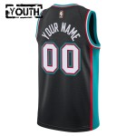 Maillot NBA Memphis Grizzlies Personnalisable Nike 2025-26 Classic Edition Noir Swingman - Enfant